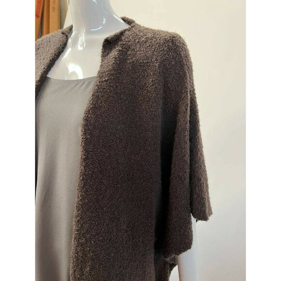 Eskandar Neiman Marcus Wool Cashmere Poncho For Women - Picture 9 of 12